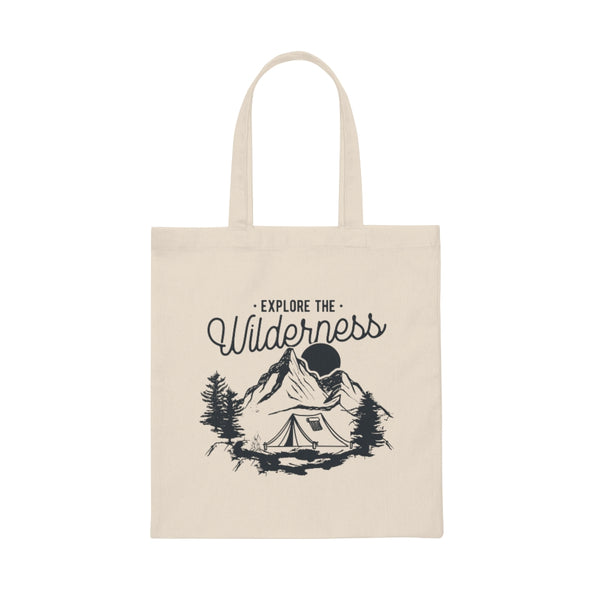Explore the Wilderness - Canvas Tote Bag