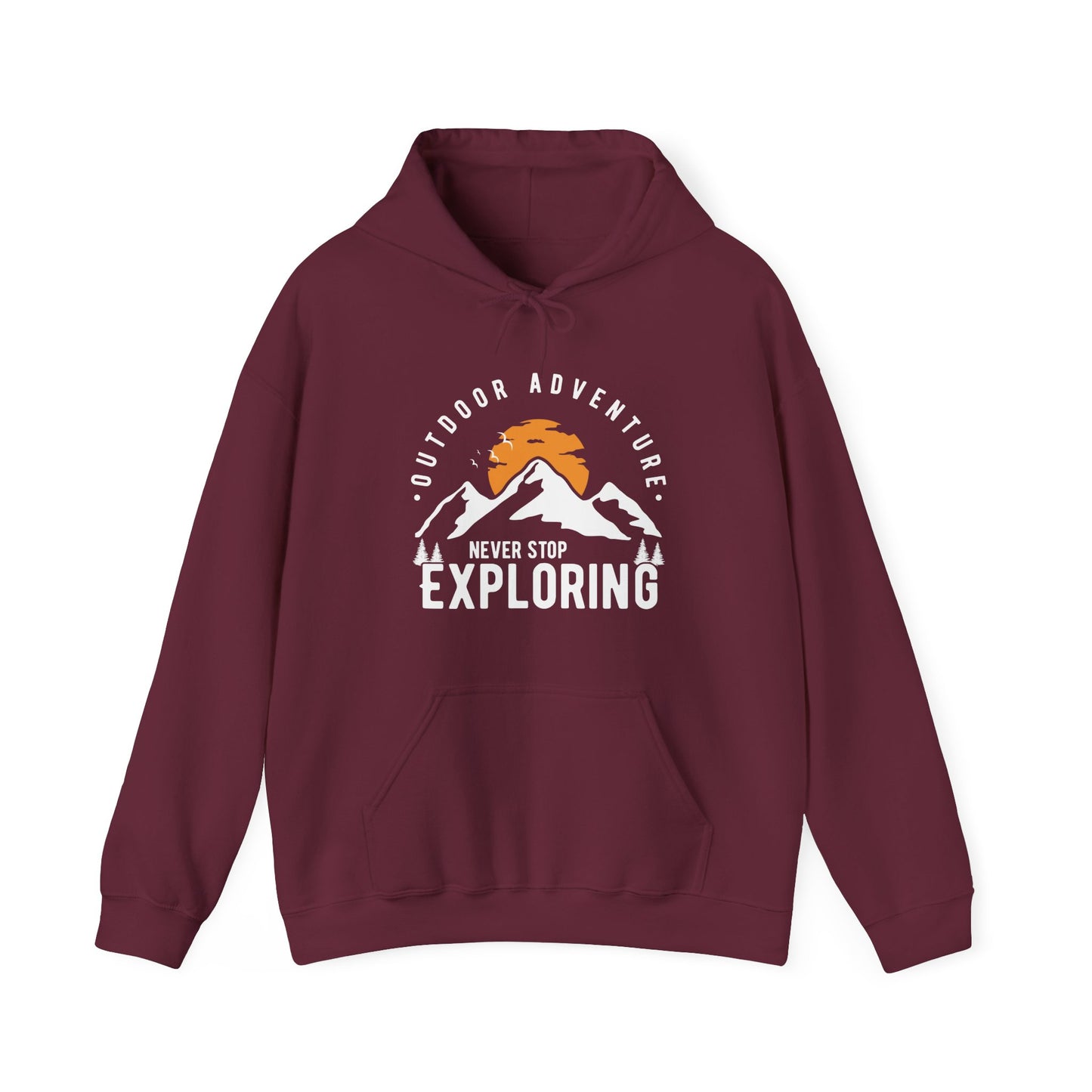 Outdoor Adventure Never Stop Exploring - Men's Women's Hoodie