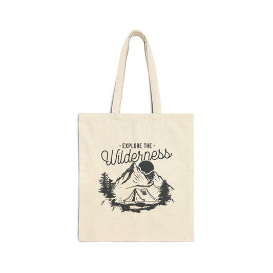 Explore the Wilderness - Canvas Tote Bag