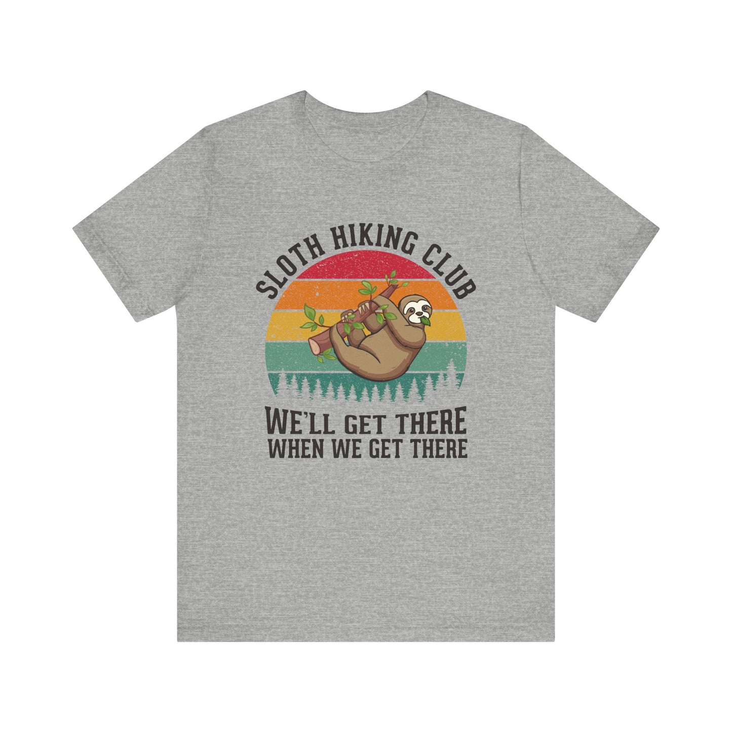 Sloth Hiking Club - Men's / Women's T-Shirt