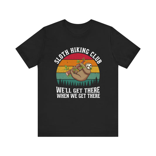 Sloth Hiking Club - Men's / Women's T-Shirt