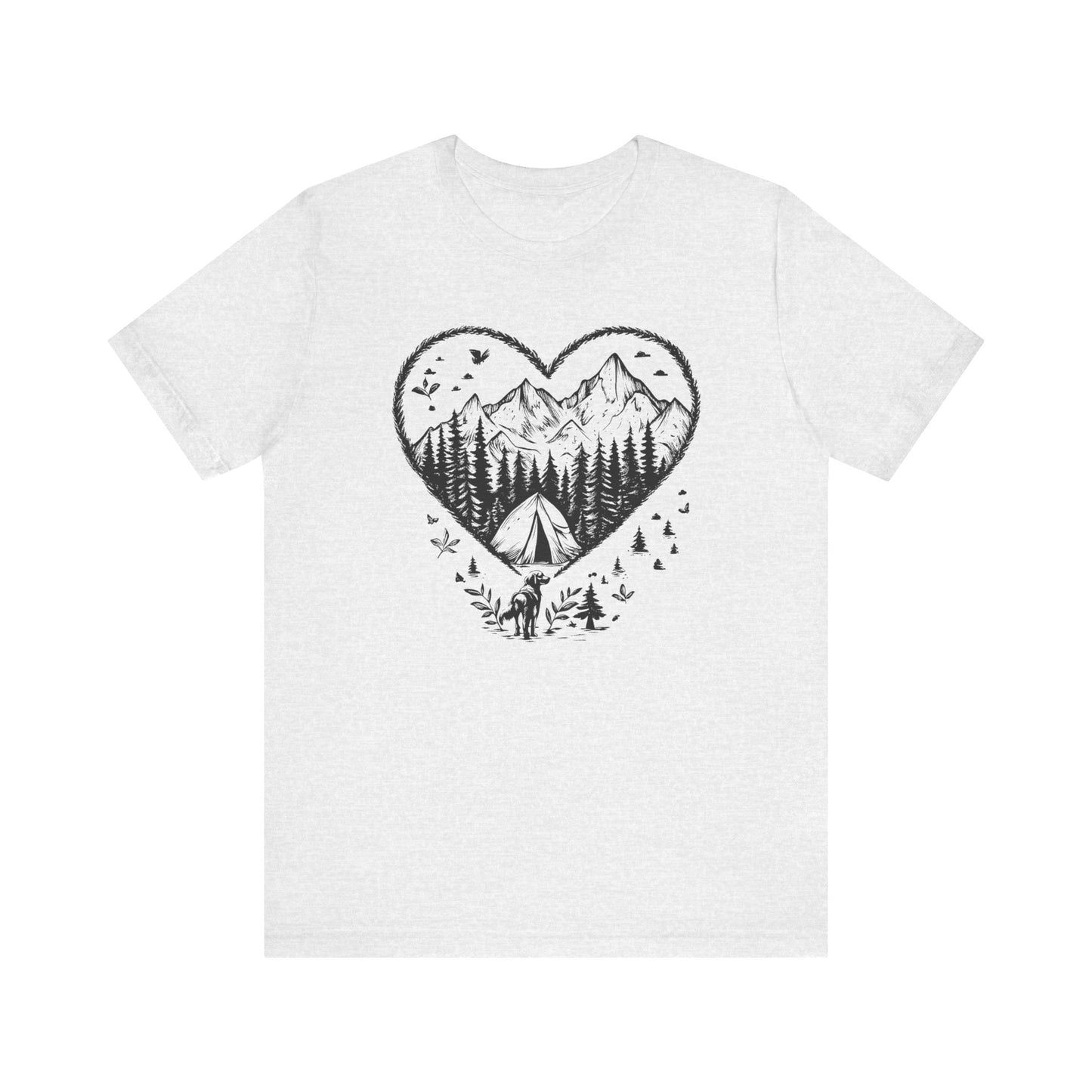 Wild Heart Dog T-Shirt - Men's / Women's T-Shirt