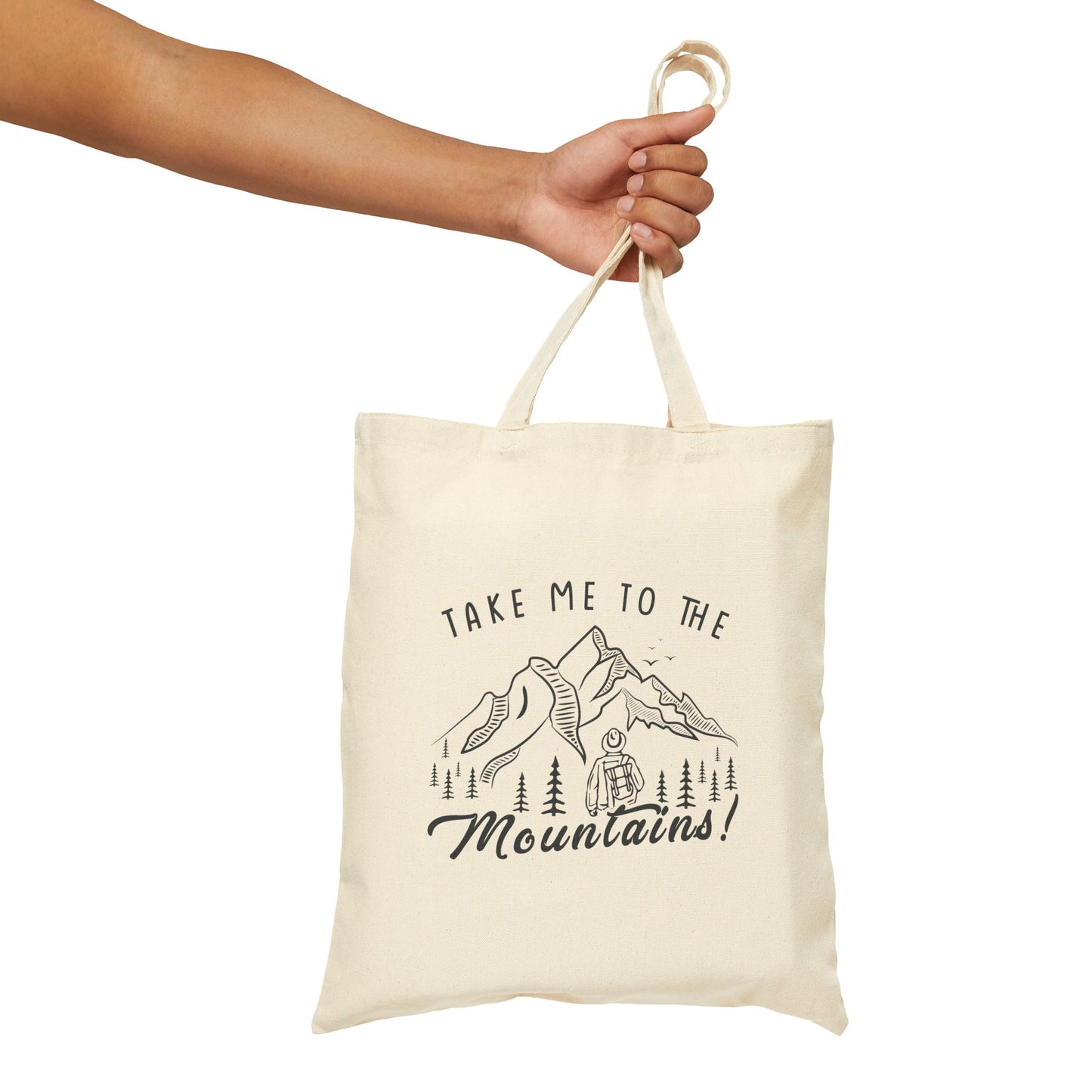 Take Me To The Mountains - Canvas Tote Bag