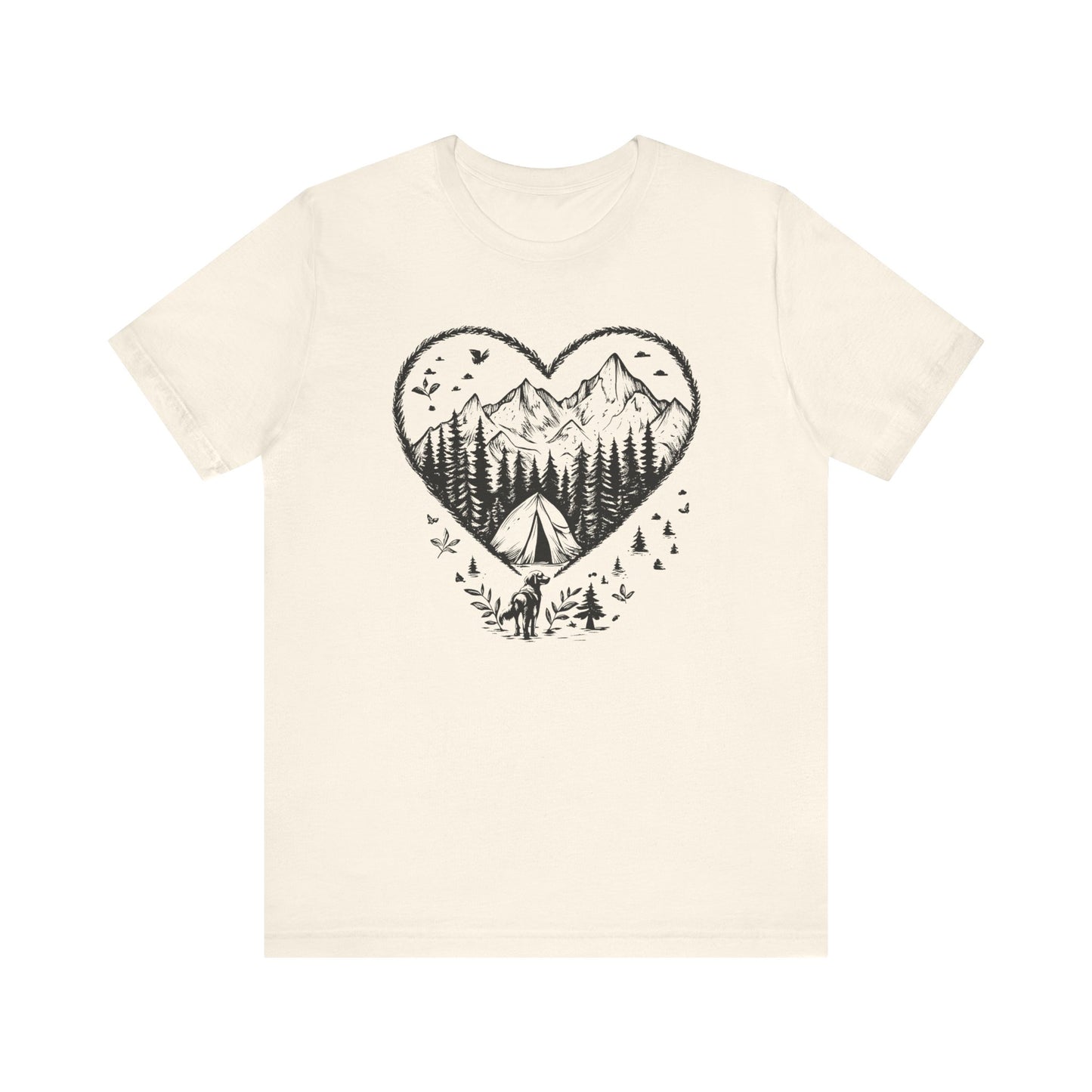 Wild Heart Dog T-Shirt - Men's / Women's T-Shirt