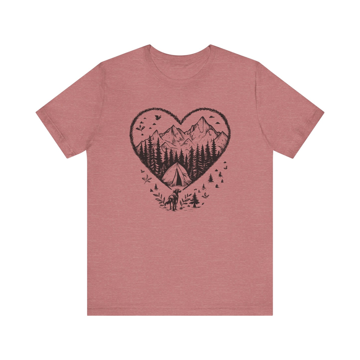 Wild Heart Dog T-Shirt - Men's / Women's T-Shirt