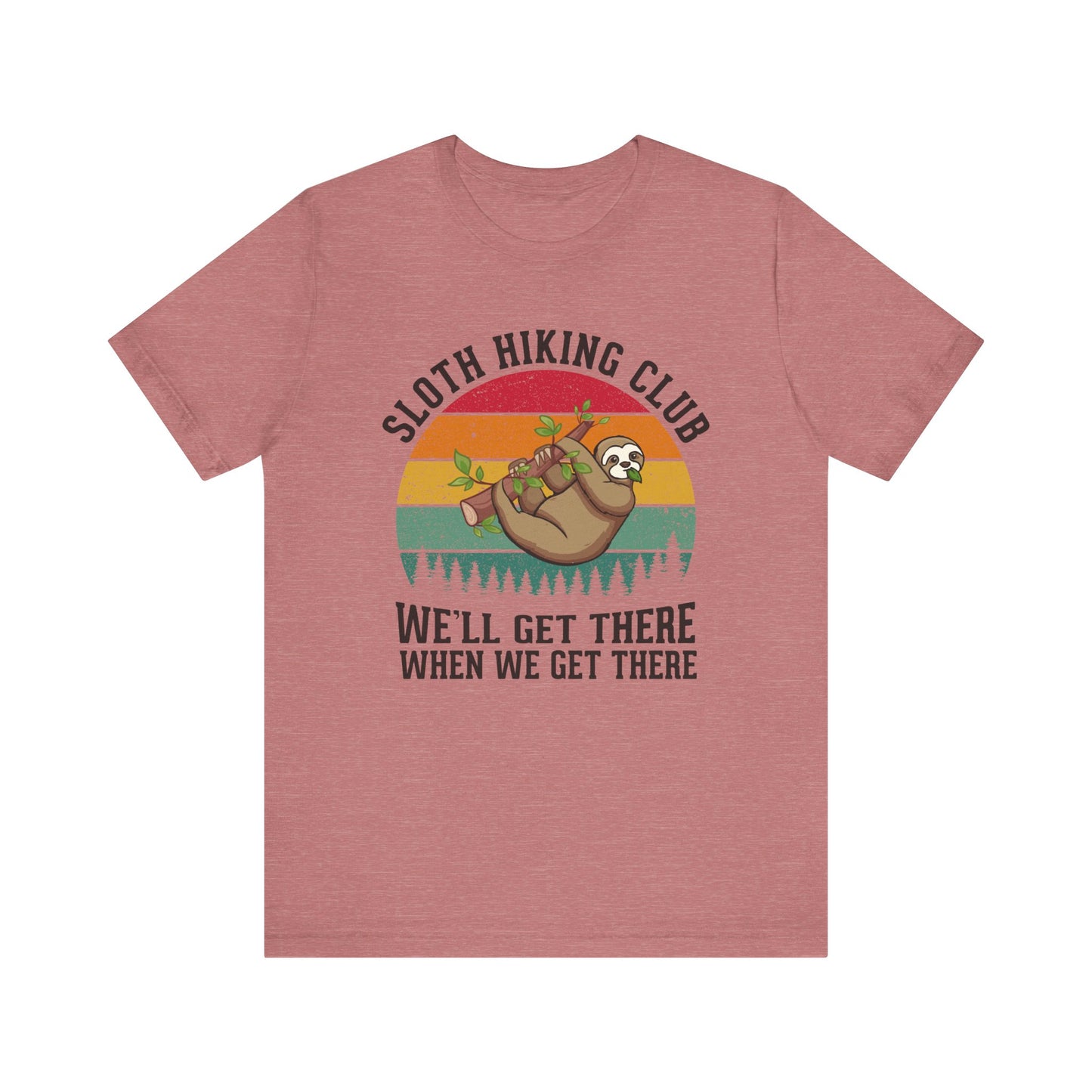 Sloth Hiking Club - Men's / Women's T-Shirt