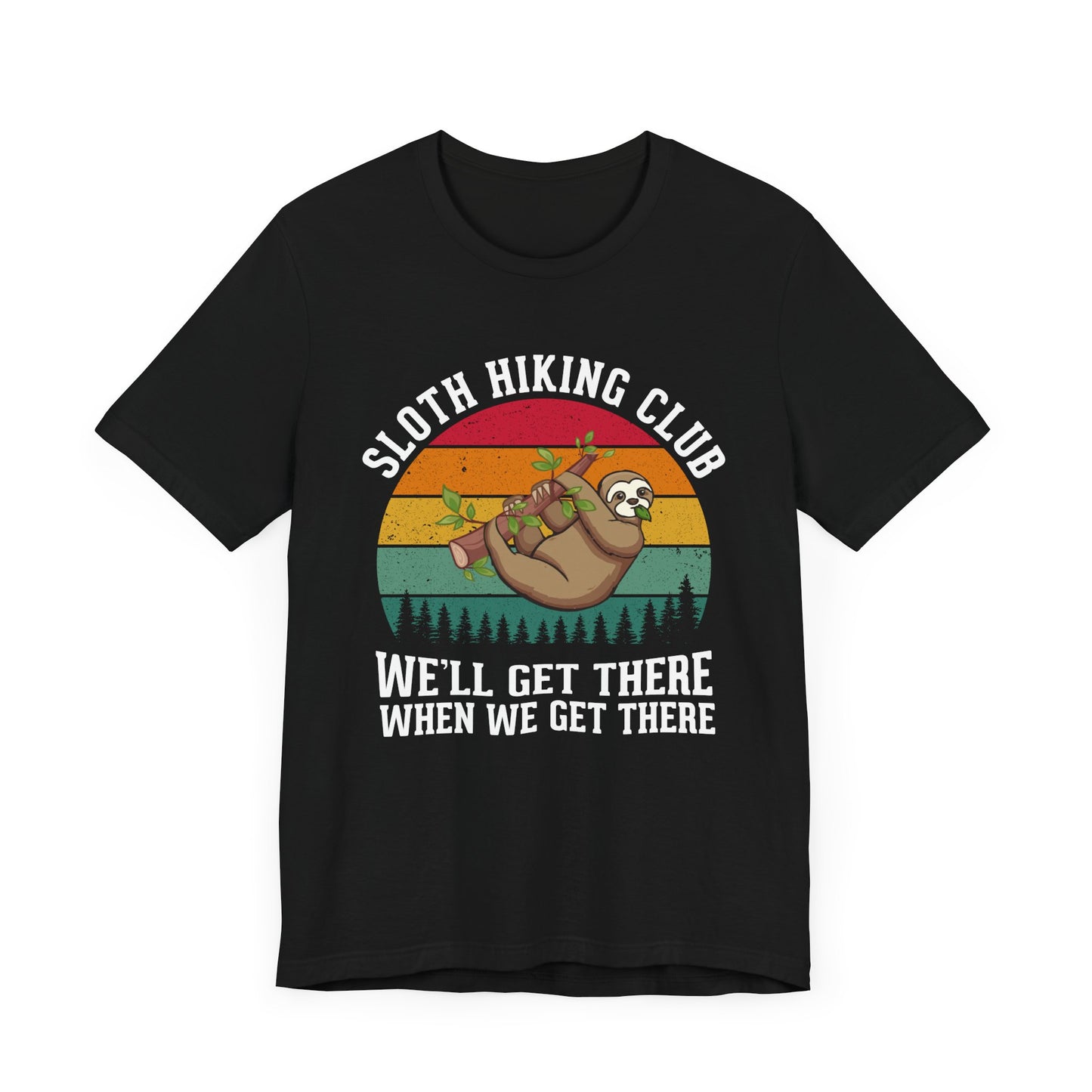 Sloth Hiking Club - Men's / Women's T-Shirt