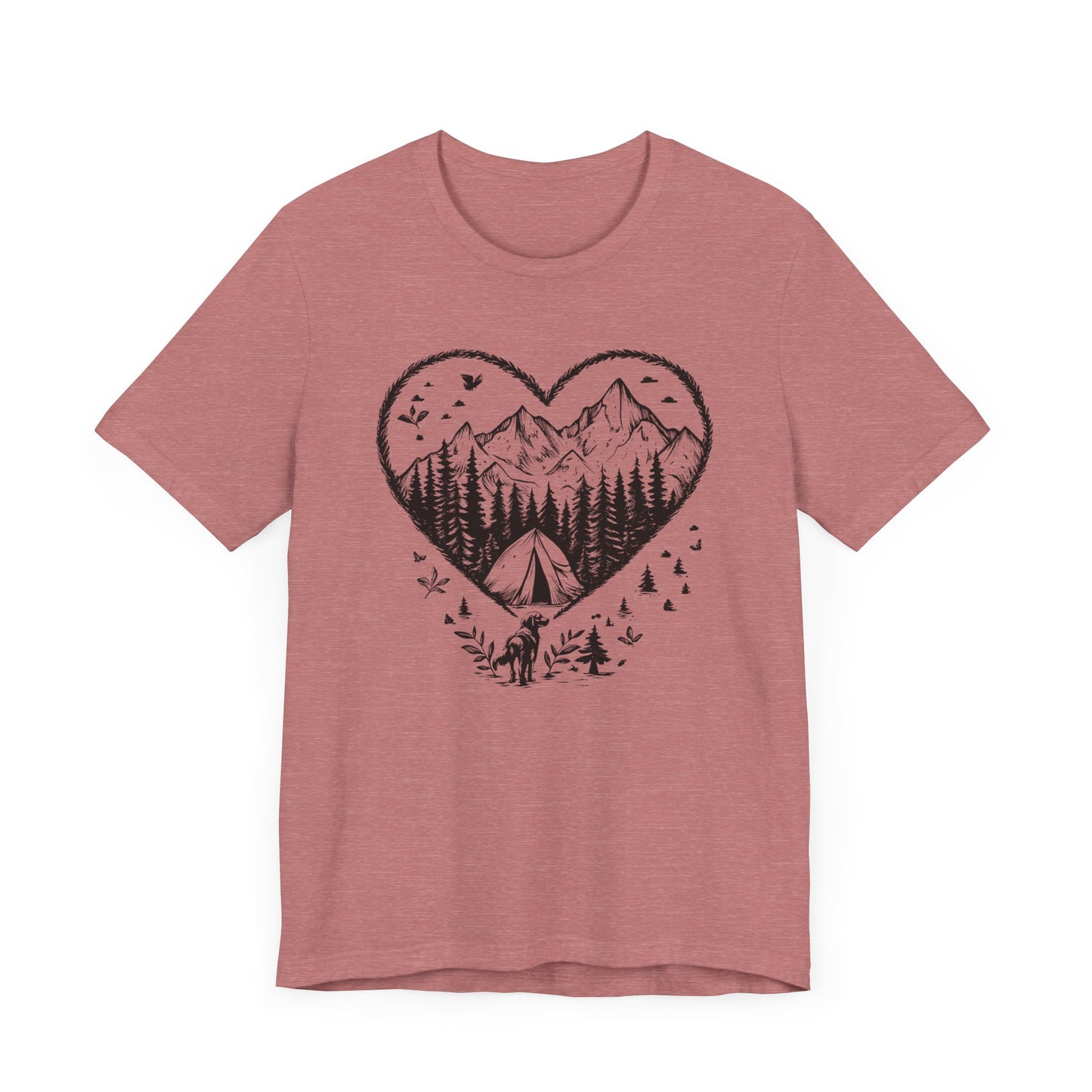 Wild Heart Dog T-Shirt - Men's / Women's T-Shirt