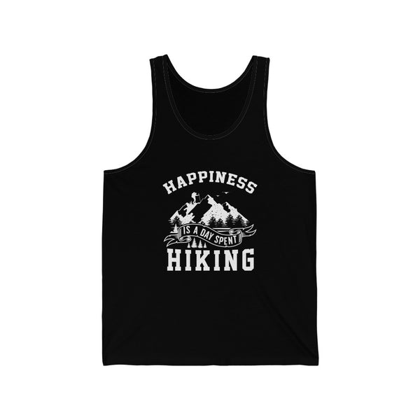 Happiness Is A Day Spent Hiking - Men's / Women's Muscle Tee