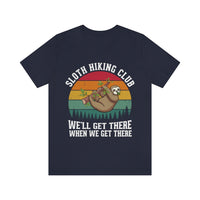 Black Sloth Hiking Club T-Shirt