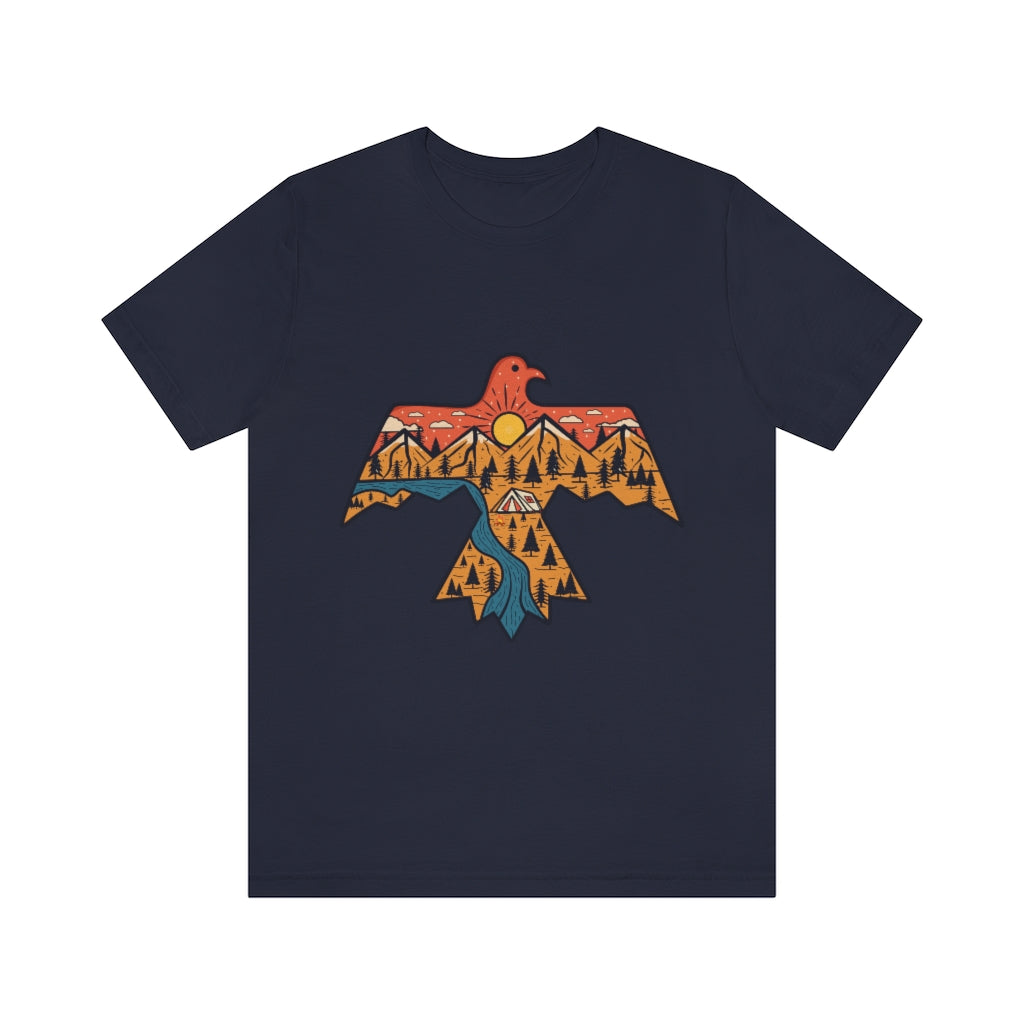 Womens & Mens hiking tee shirts - navy