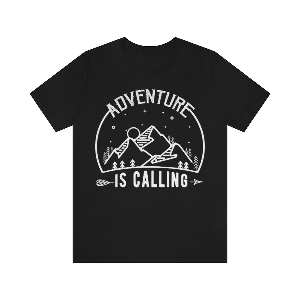 Hiking T-shirts mens & womens - black