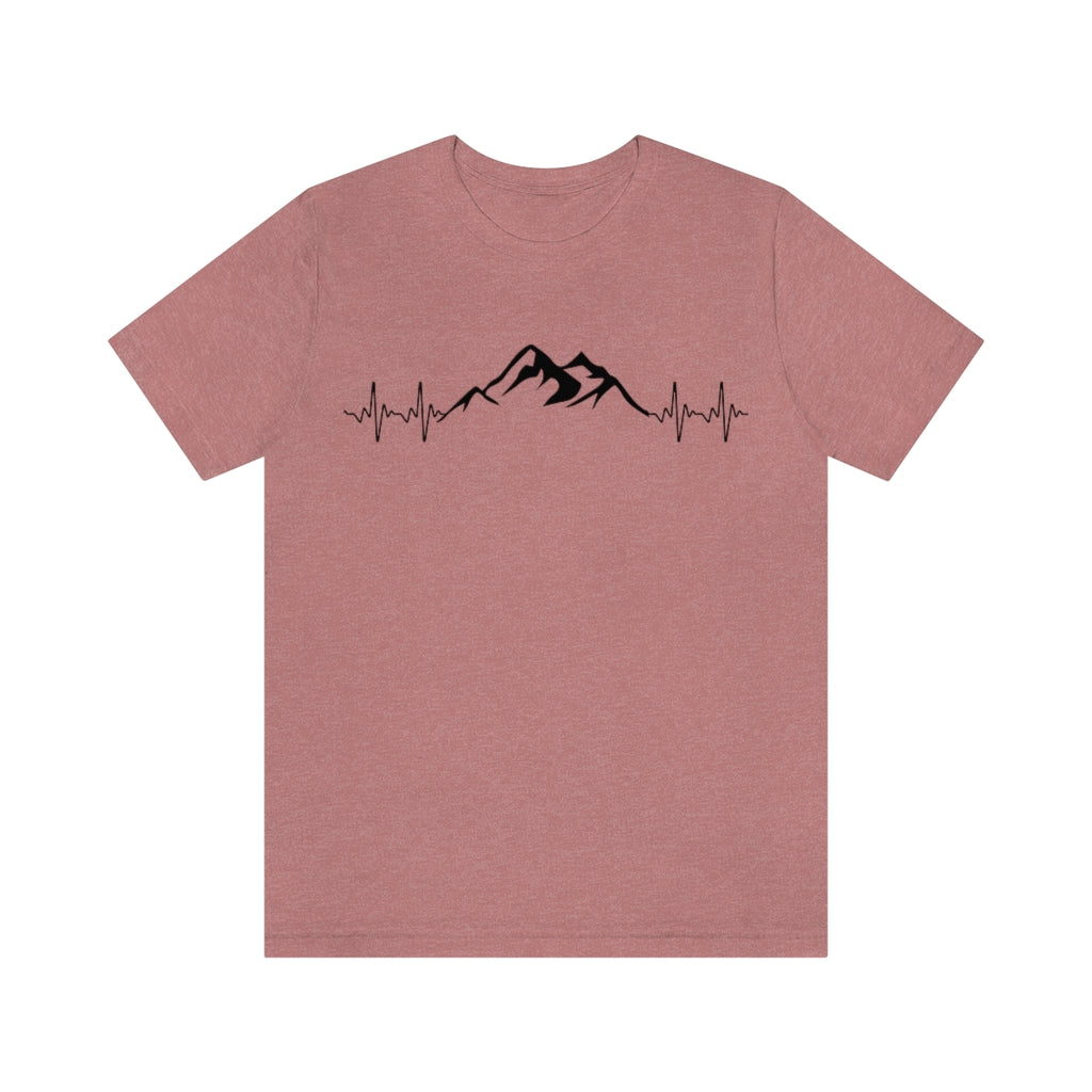 Mountain Heartbeat - Men's / Women's T-Shirt