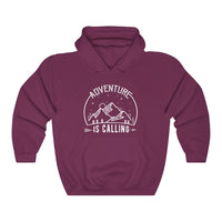 Hiking Hoodies Adventure Is Calling for Women & Men Sport Grey / 5XL