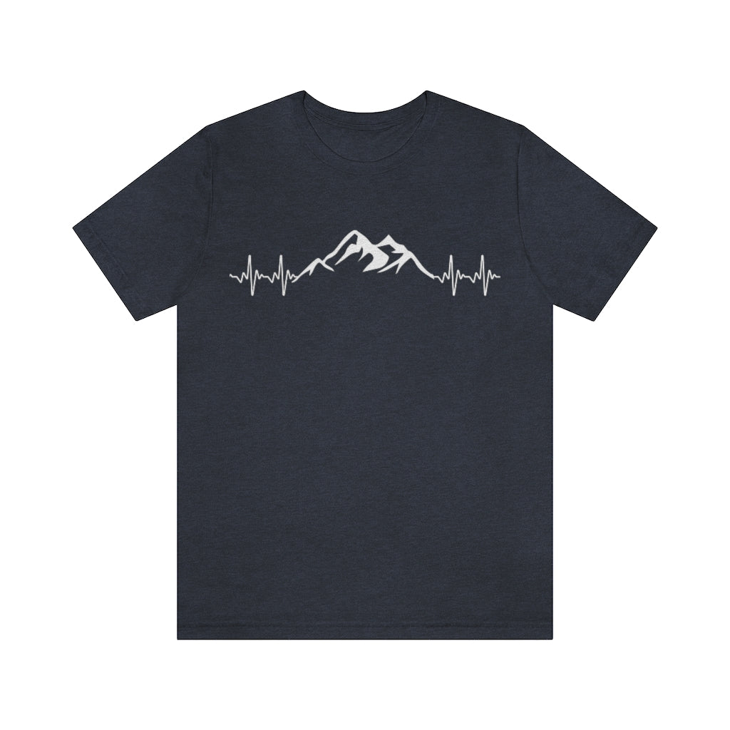 Mountain Heartbeat - Men's / Women's T-Shirt