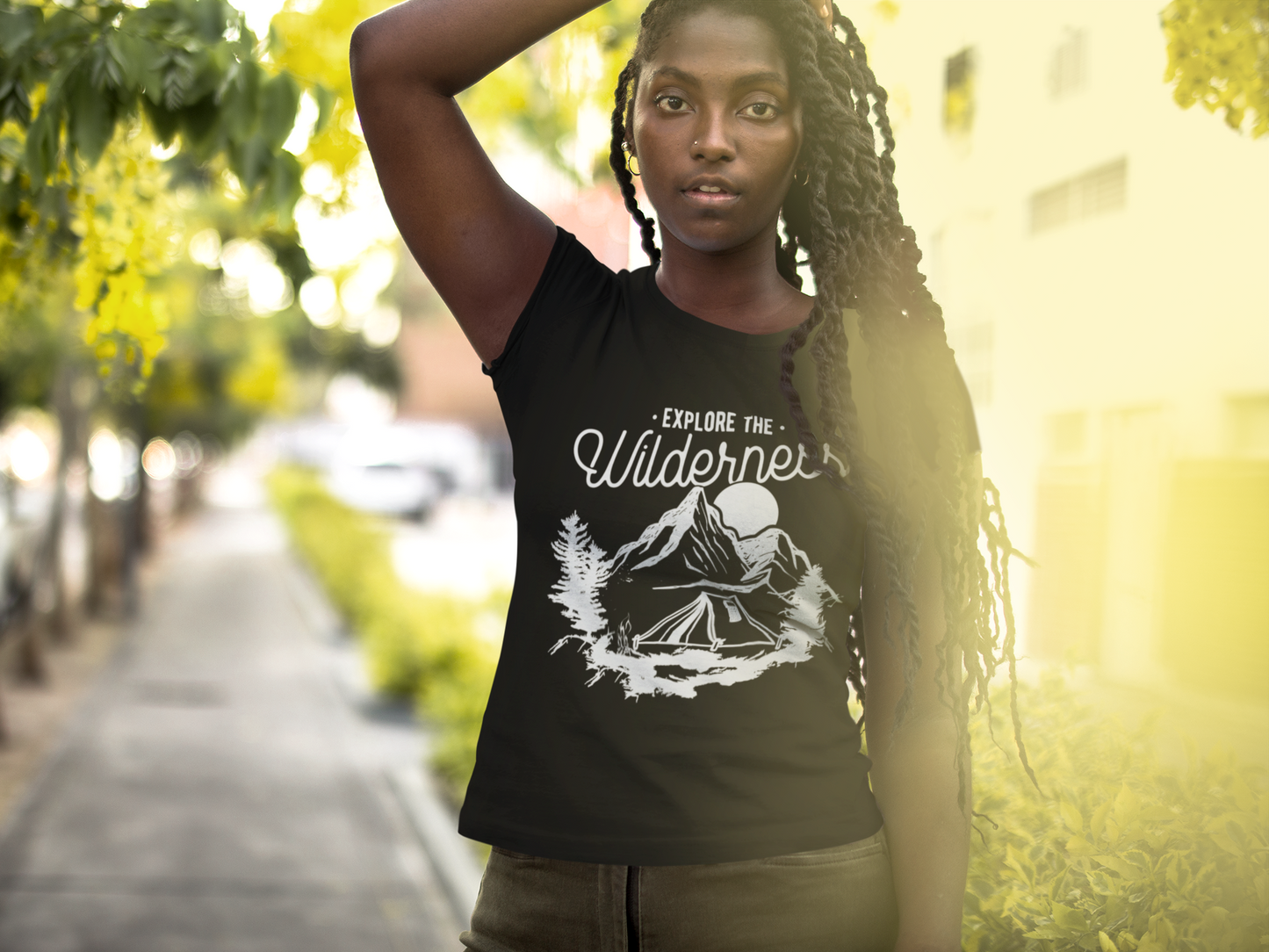 Explore the Wilderness - Men's / Women's T-Shirt