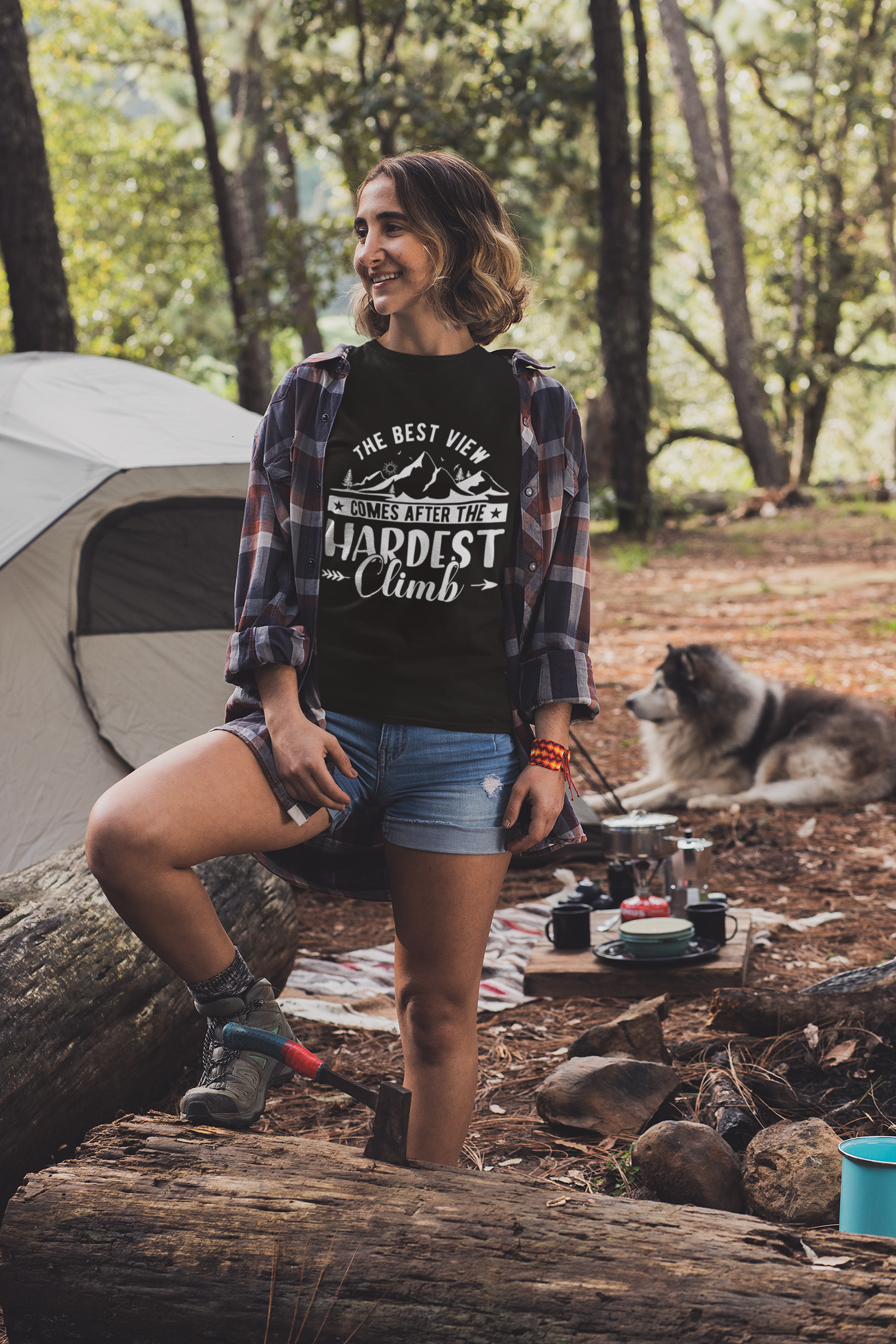 The Best View Comes After The Hardest Climb - Men's / Women's T-Shirt